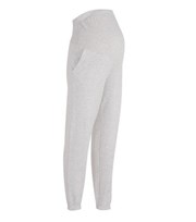 New Look Maternity Pale Grey Jersey Over Bump Joggers